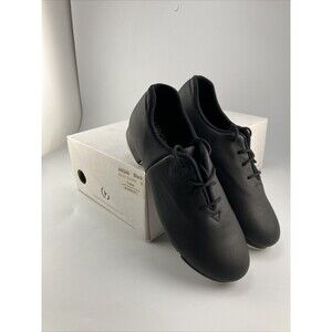 Eurotard Euphonix Leather Split Sole Tap Shoes Women’s 4.5 Black A5524A